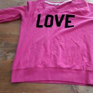 Victoria's secret pink sweatshirt